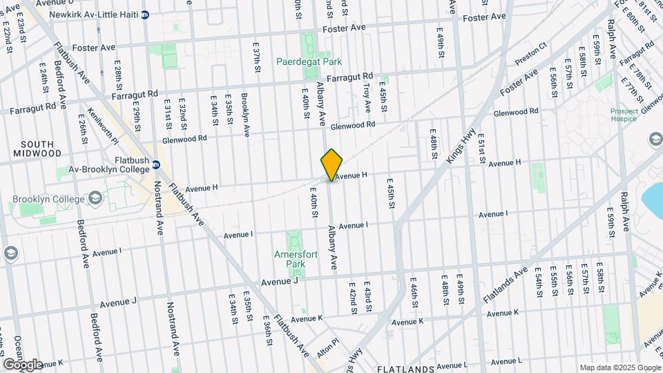 1695 Albany Ave Map and Location Details