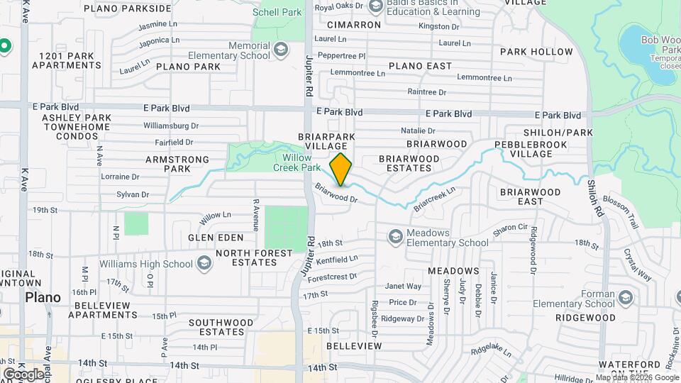 2505 Briarwood Dr Map and Location Details