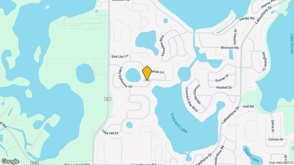 11006 Lake Katherine Cir Map and Location Details