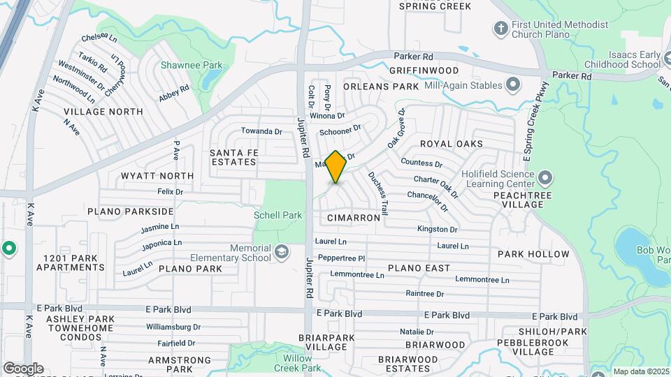 2424 Oak Grove Dr Map and Location Details