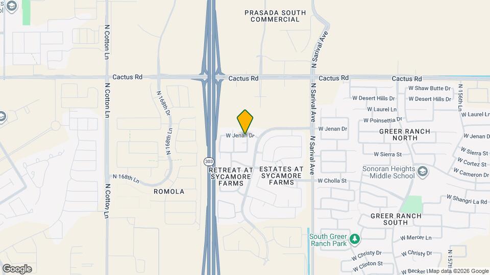 16579 W Jenan Dr Map and Location Details