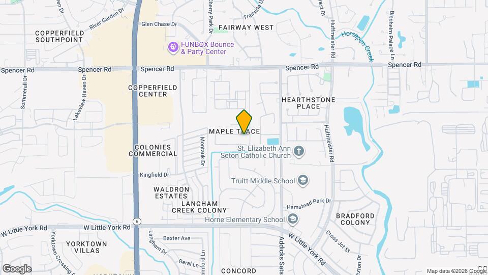 15111 Falmouth Ave Map and Location Details