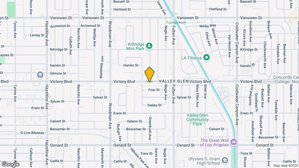 13440 Victory Blvd Map and Location Details