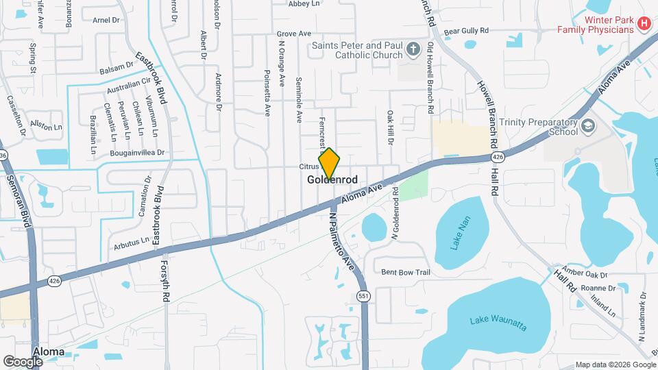 4920 N Palmetto Ave Mapa y Detalles de la Ubicación