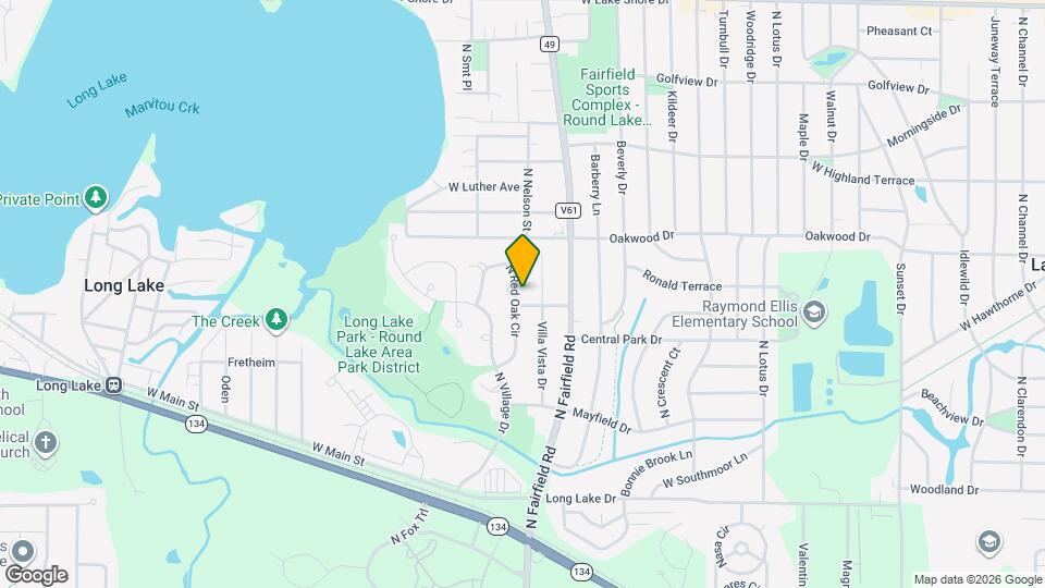 1225 N Red Oak Cir Map and Location Details