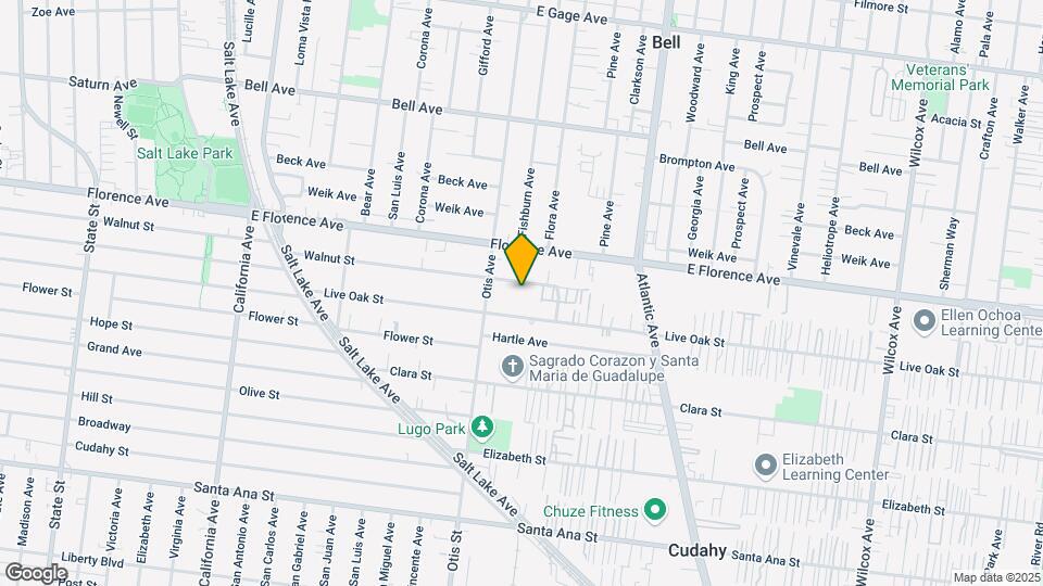 4256 Walnut St Mapa y Detalles de la Ubicación