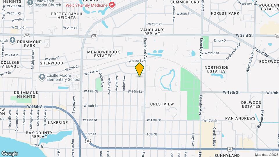 1914 Clay Ave Map and Location Details