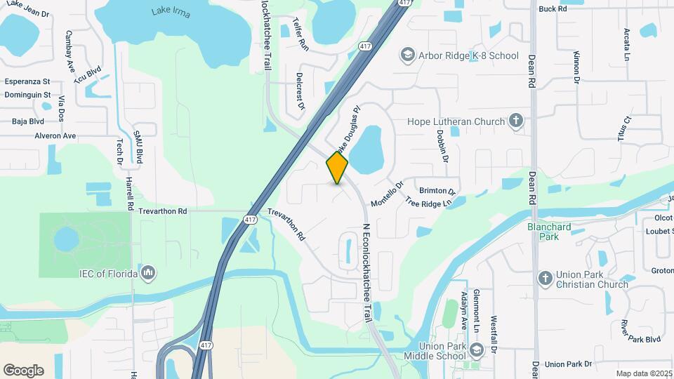 9331 Echo Run Map and Location Details