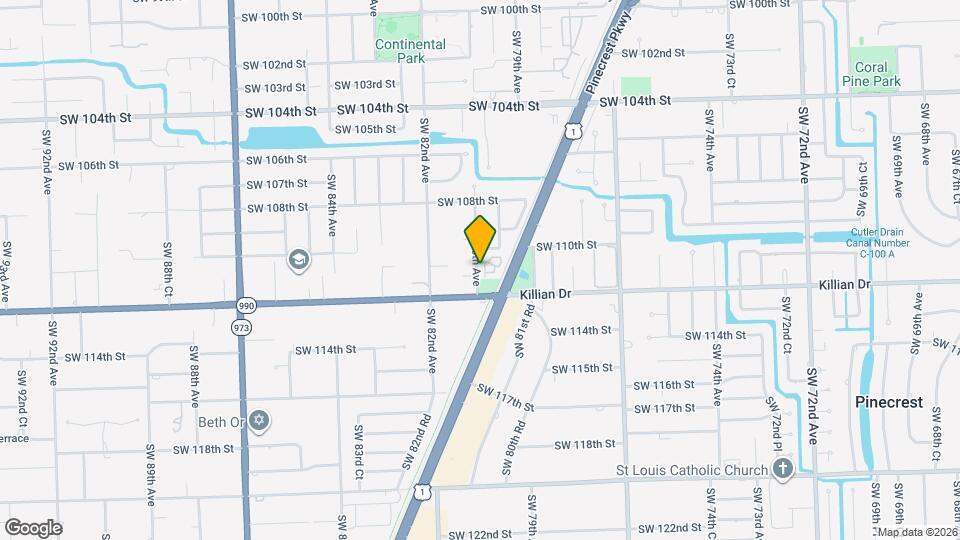 11064 SW 79th Path Map and Location Details