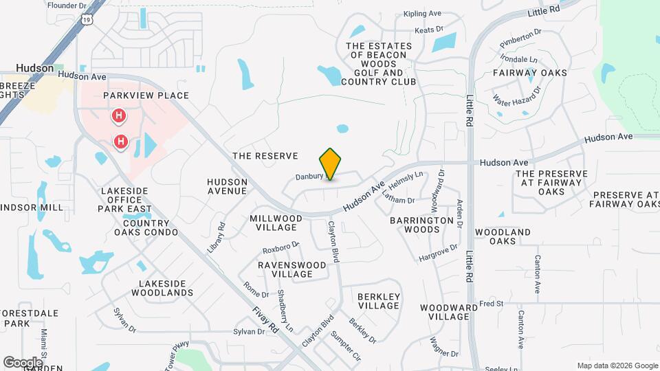 8439 Pavilion Dr Map and Location Details