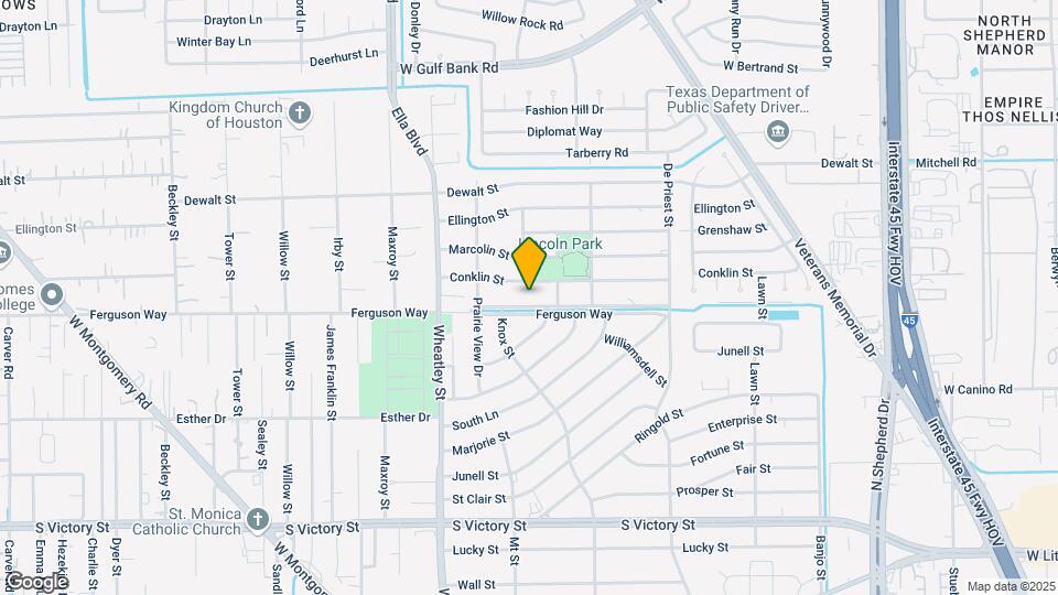 1022 Randolph St Map and Location Details
