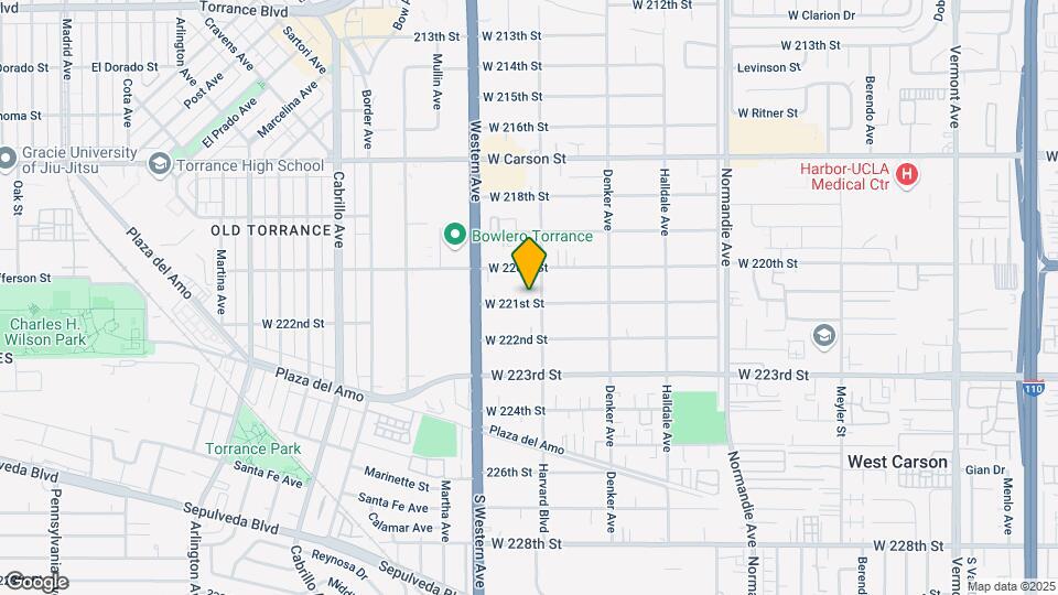 1609 W 221st St Map and Location Details