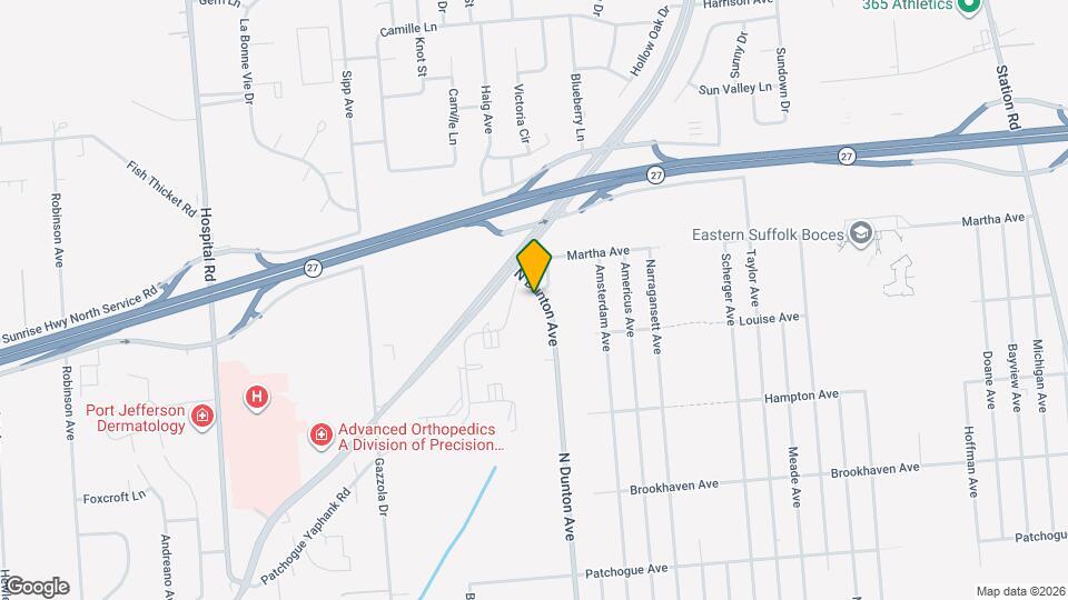 660 N Dunton Ave Map and Location Details