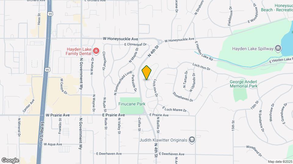 8352 N Village Dr Map and Location Details