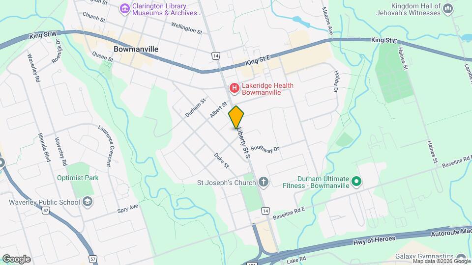 76 Liberty St S Map and Location Details