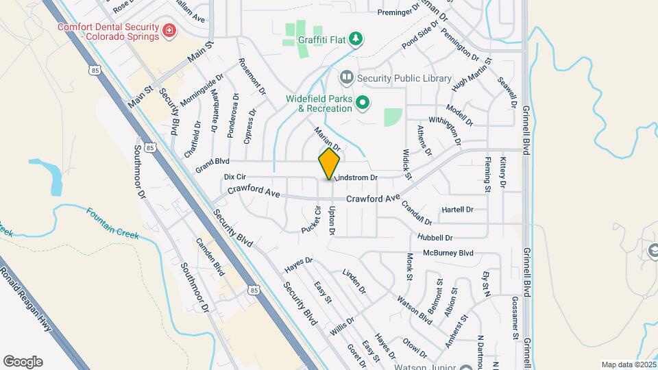 560 Lindstrom Dr Map and Location Details