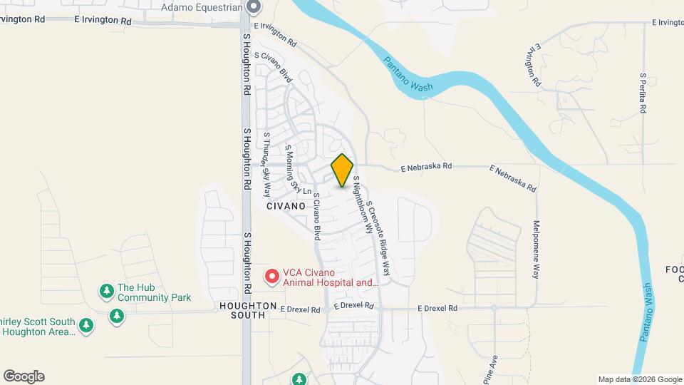 10570 E Eleanor Maldonado Pl Map and Location Details