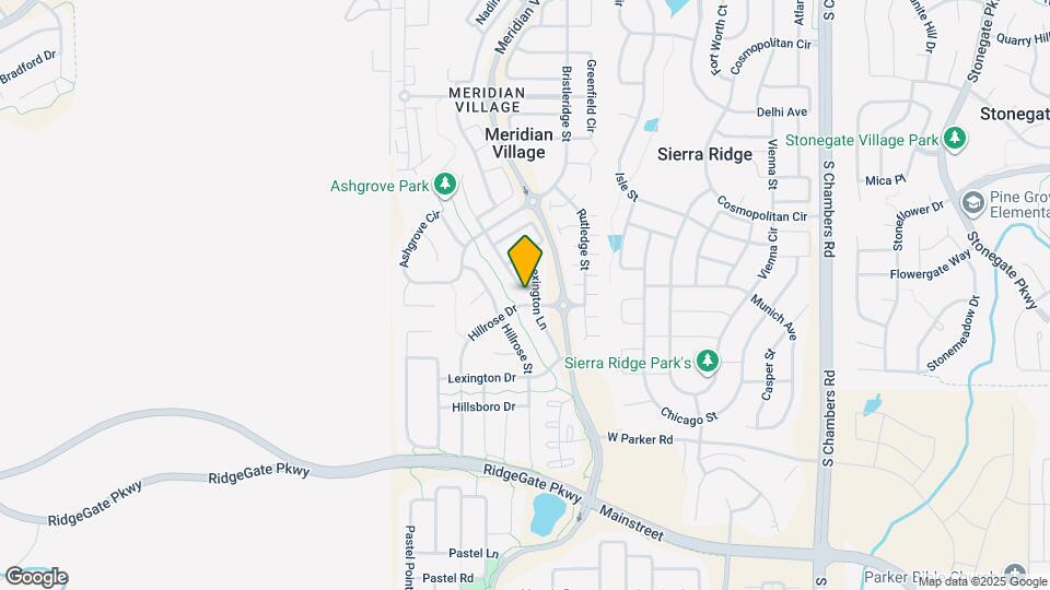 10519 Sierra Ridge Dr Mapa y Detalles de la Ubicación