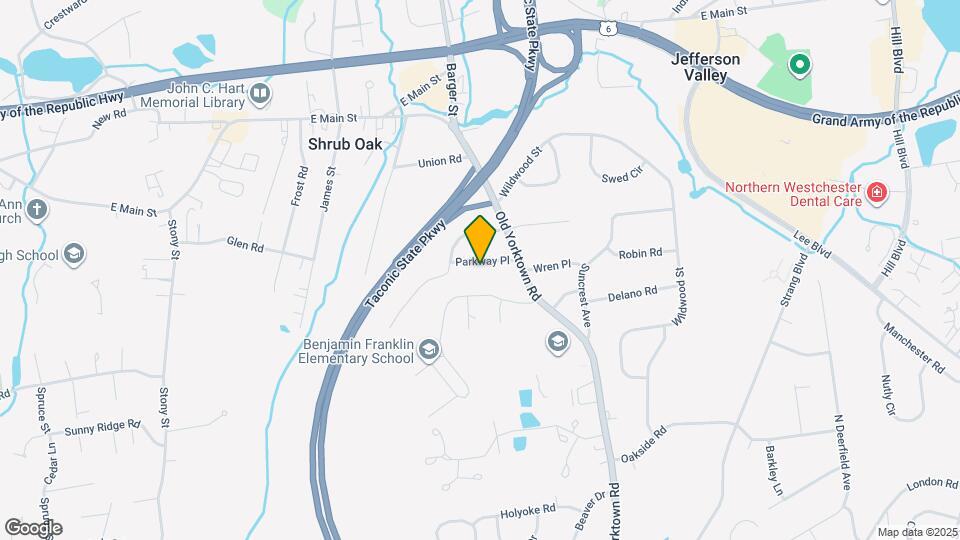 913 Parkway Pl Map and Location Details