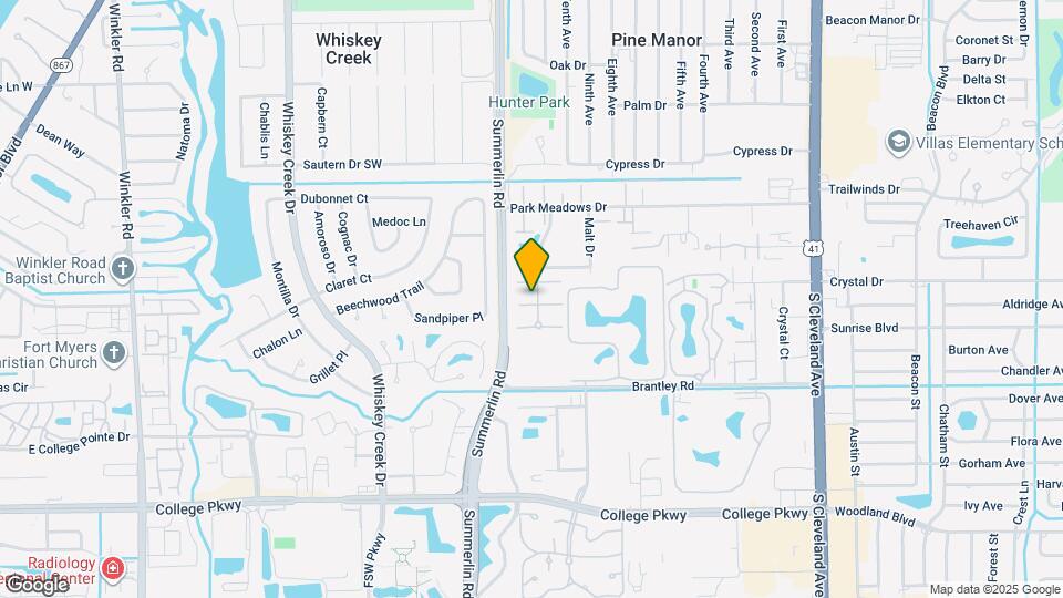 12348 Woodrose Ct Map and Location Details