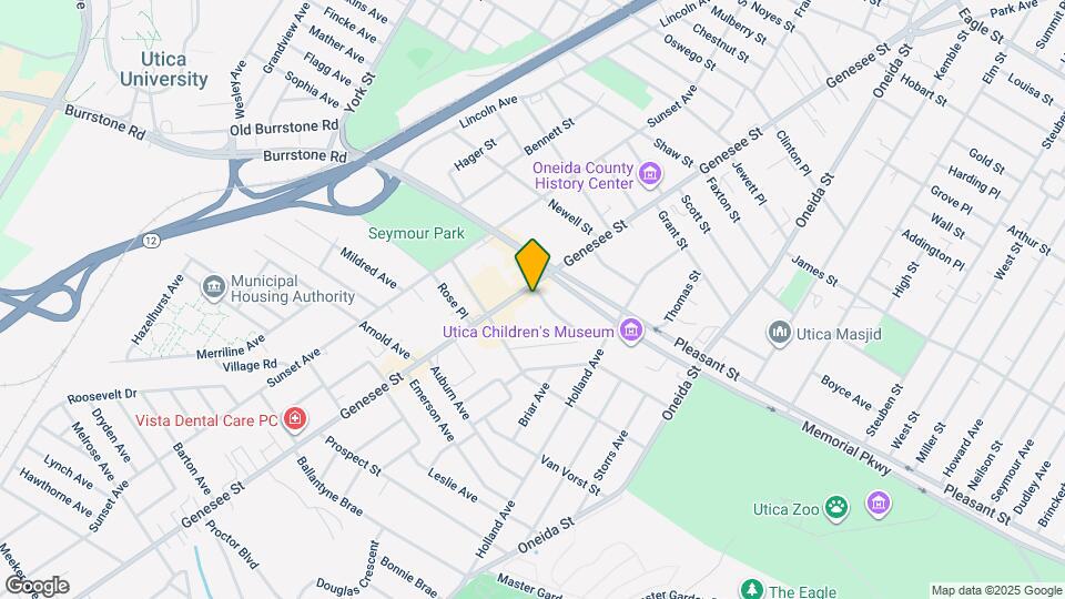 1705 Genesee St Mapa y Detalles de la Ubicación