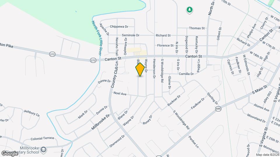 416 Blane Dr Map and Location Details
