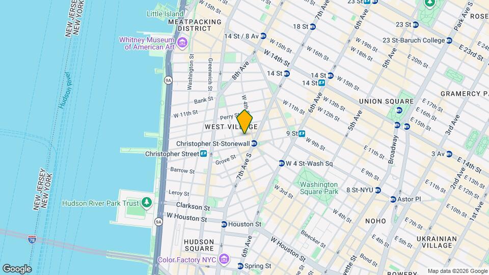 194 W 10th St, Unit #B Map and Location Details