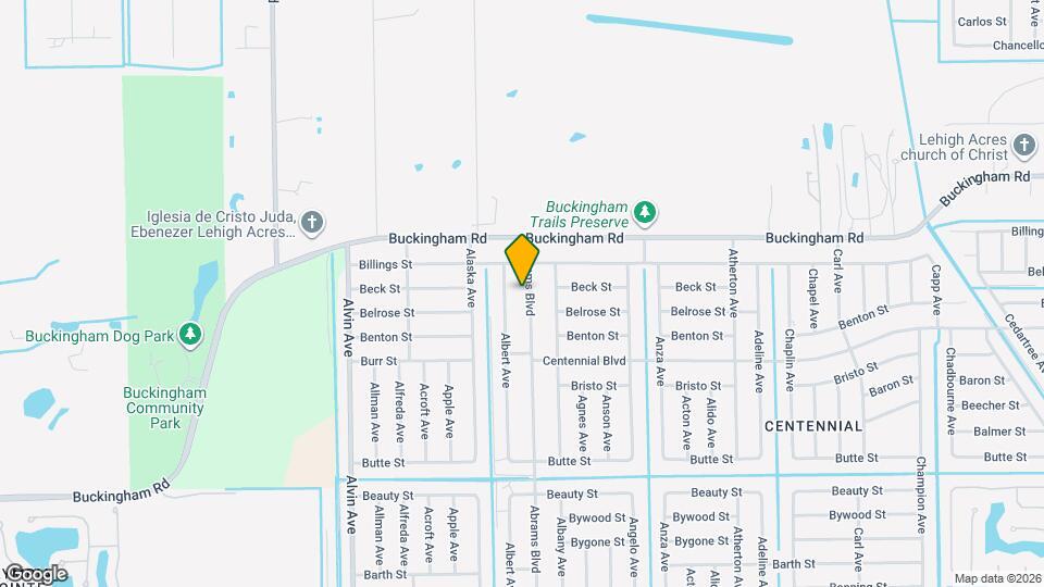 1131 Abrams Blvd Map and Location Details