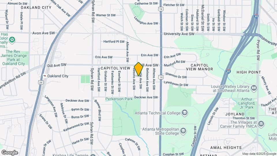 1395 Beatie Ave SW Map and Location Details