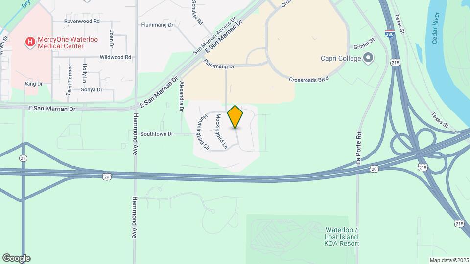 4104 Mourning Dove Dr Map and Location Details