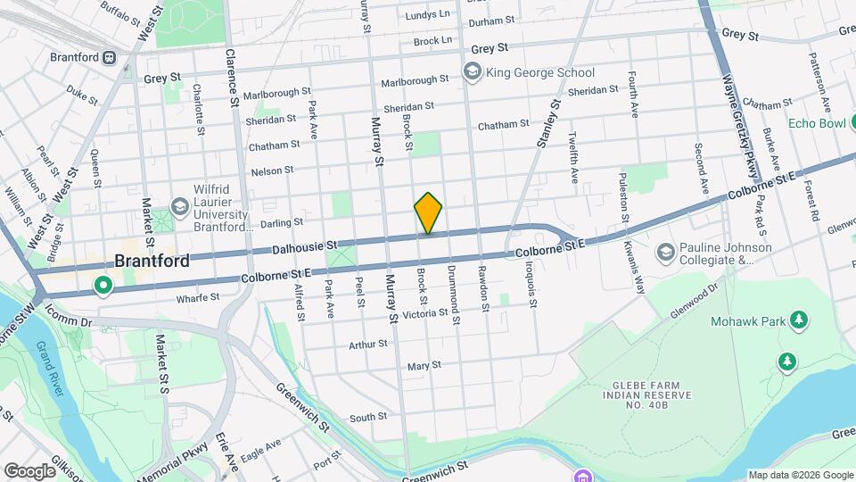 321 Dalhousie St Map and Location Details