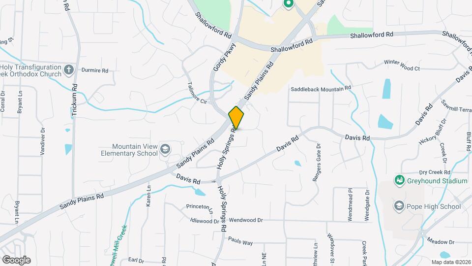 3292 Holly Springs Rd Map and Location Details