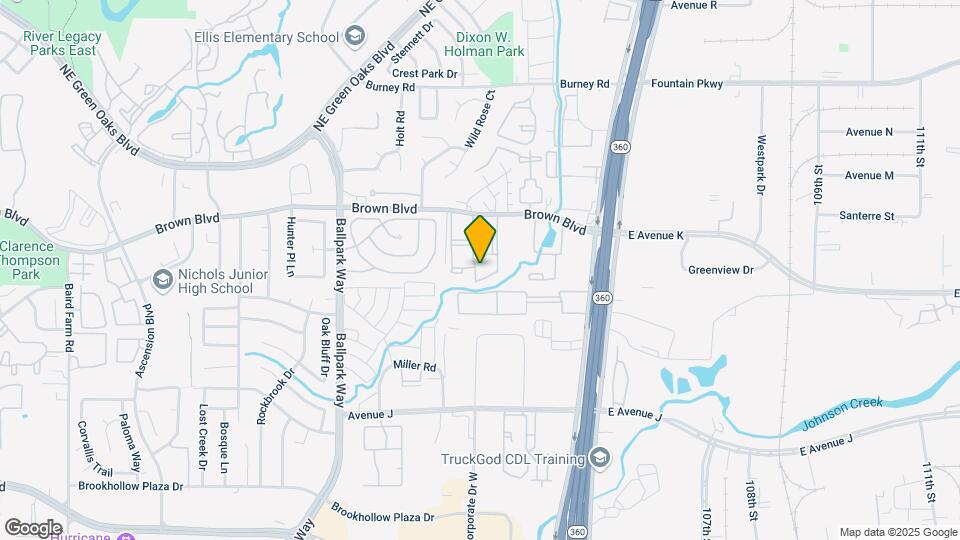 2301 Balsam Dr Map and Location Details