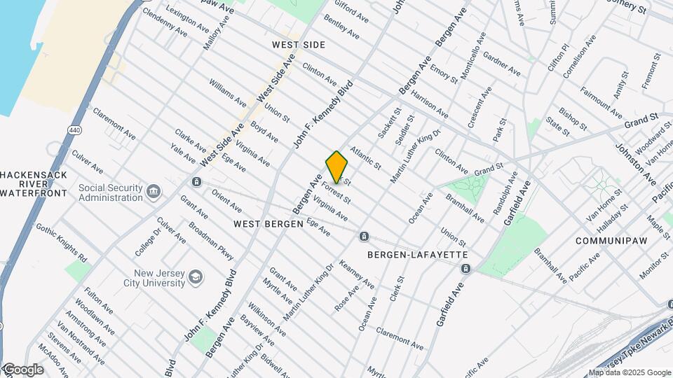 366 Forrest St, Unit 3 Map and Location Details