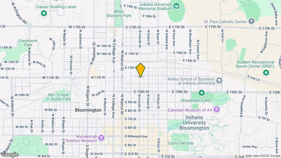 710 N Lincoln St Map and Location Details