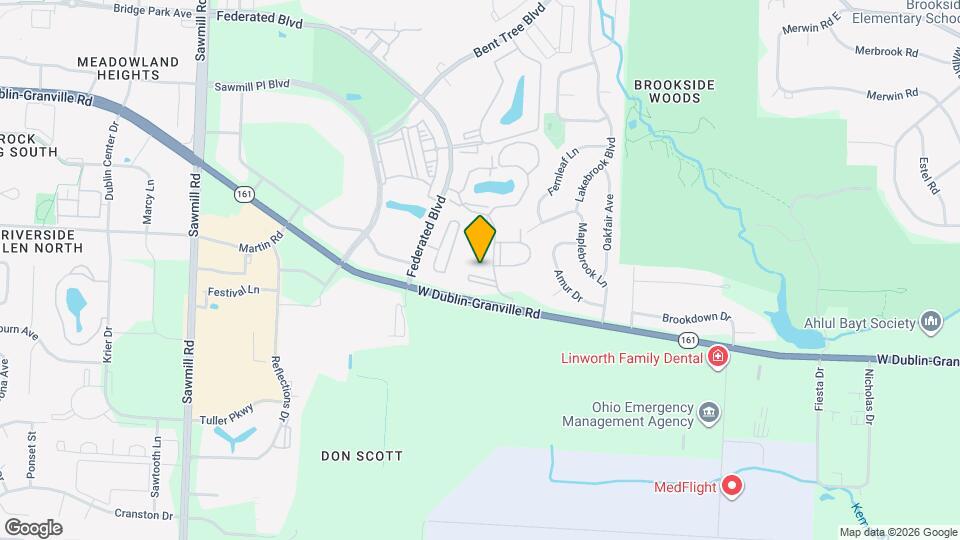 6729 Meadow Creek Dr, Unit 205 Mapa y Detalles de la Ubicación