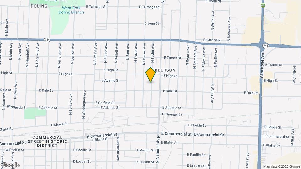 2123 Taylor Map and Location Details