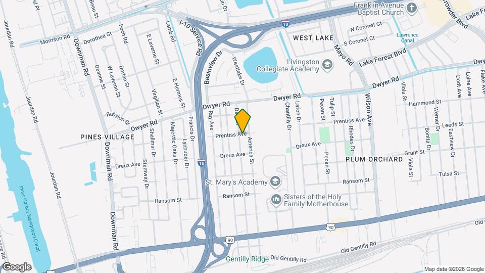 4661 Dale St Map and Location Details