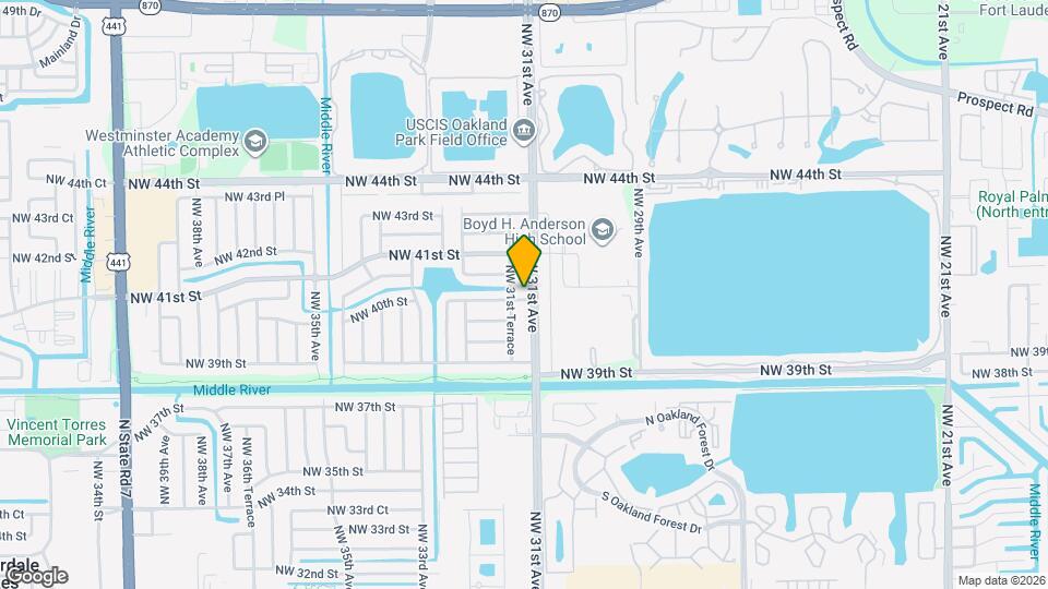 4001 NW 31st Ave Mapa y Detalles de la Ubicación