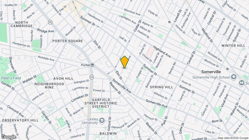 17 Linden Ave, Unit 1 Map and Location Details