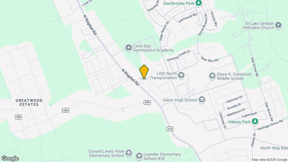 2412 Lakey Cv Map and Location Details