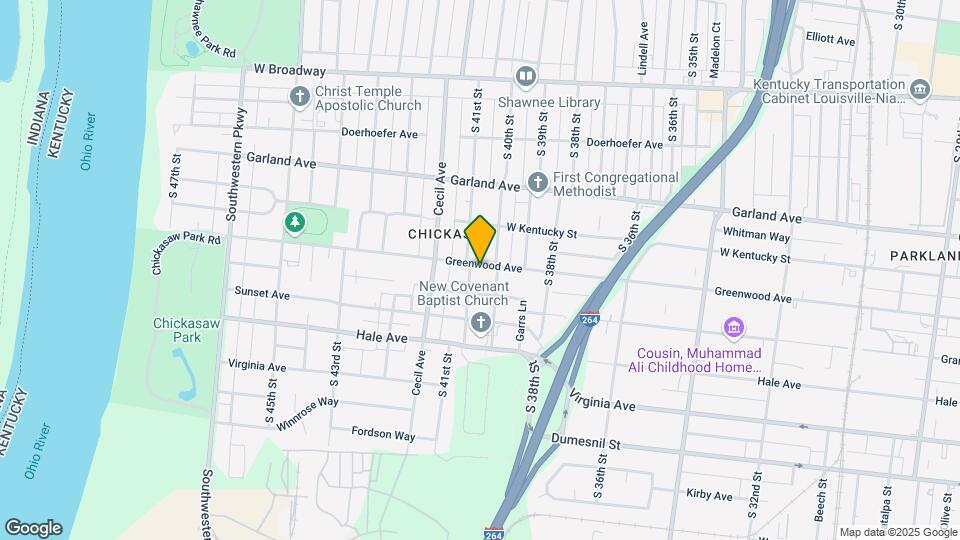 4012 Greenwood Ave Map and Location Details