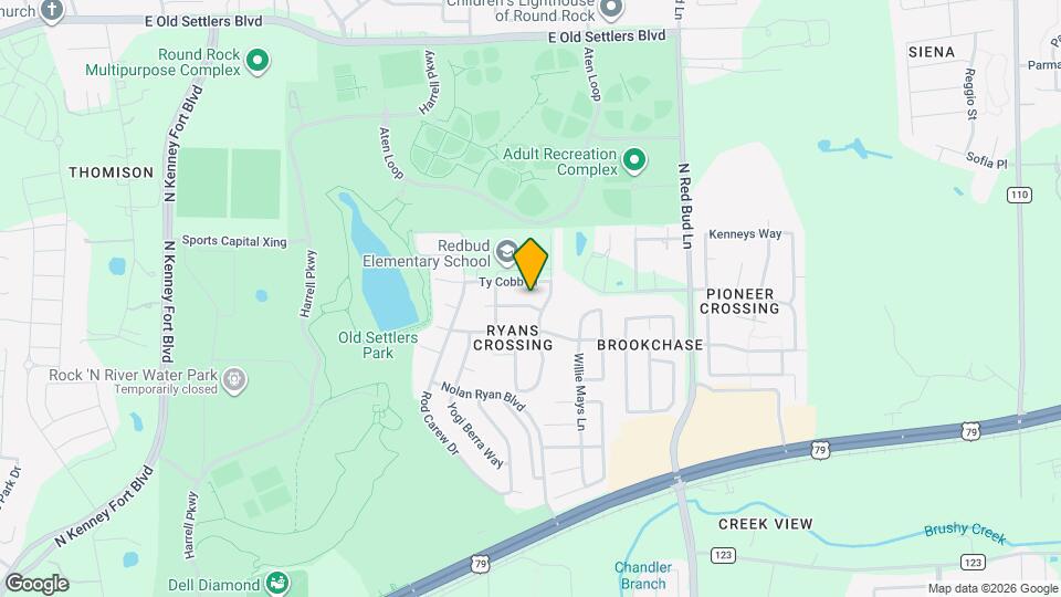 1512 Jackie Robinson Pl Map and Location Details