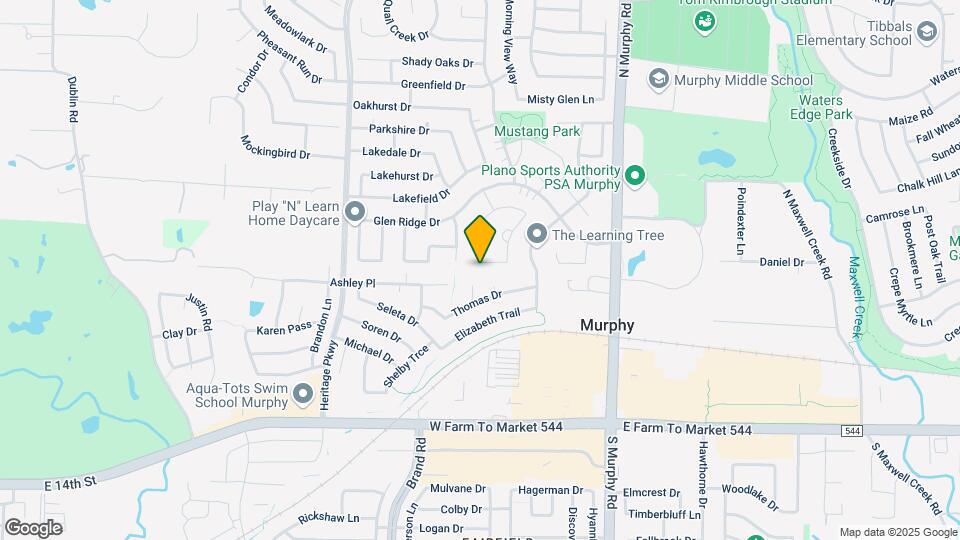 316 Rainhurst Ln Map and Location Details