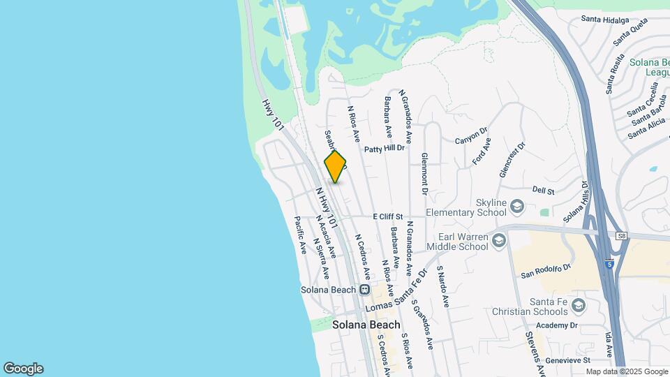 517 N Cedros Ave Mapa y Detalles de la Ubicación