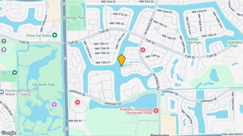 1490 NW 113th Way Map and Location Details