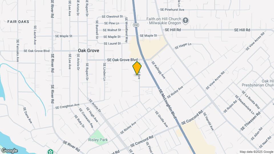 15037 SE East Ave Map and Location Details