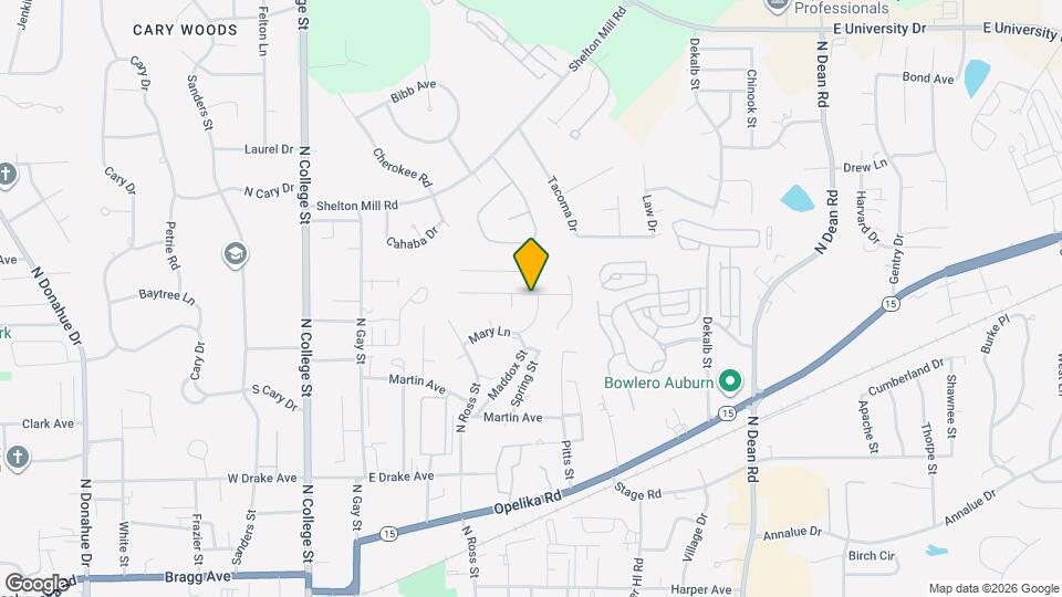 396 Jack Hampton Dr Map and Location Details