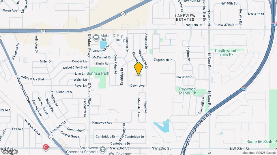 700 Eastview Dr Map and Location Details