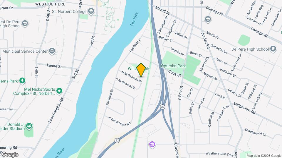 451 N Saint Bernard Dr, Unit 451 Mapa y Detalles de la Ubicación